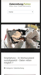 Mobile Screenshot of datenrettung-fakten.de